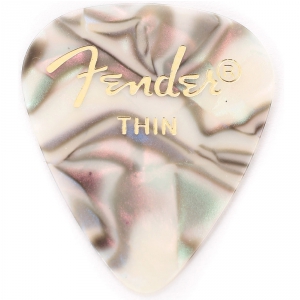 Fender Abalone, 351 Shape, Thin (12) kostka gitarowa