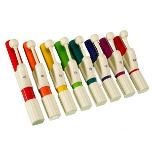 Boomwhackers Student Hand Chimes Diatonic Set 8 bells (C-C), dzwonki