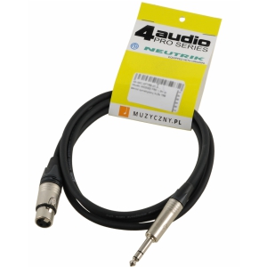 4Audio MIC2022 PRO 0,5m przew�d symetryczny XLR� TRS Neutrik