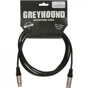 Klotz przewd mikrofonowy XLRf / XLRm 3m seria Greyhound