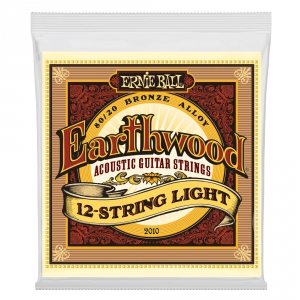 Ernie Ball 2010 Earthwood 12′s Light struny do gitary akustycznej 12-str. 9-46