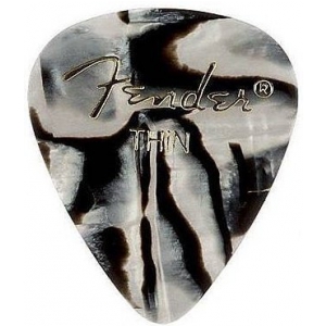 Fender Zebra, 351 Shape, Thin (12) kostka