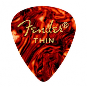 Fender Tortoise Shell, 351 Shape, Thin (12) kostka