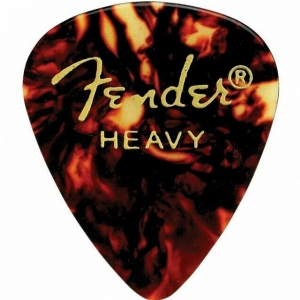 Fender Tortoise Shell, 351 Shape, Heavy (12) kostka