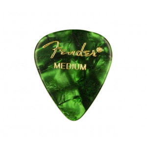 Fender Green Moto, 351 Shape, Medium (12) kostka gitarowa