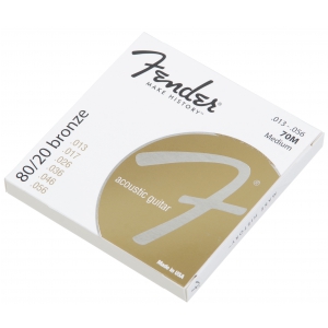 Fender 70M struny do gitary akustycznej 13-56