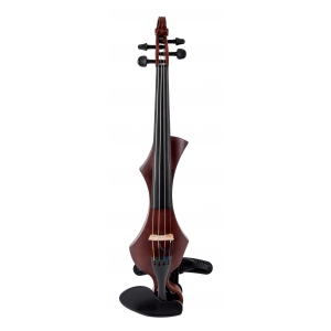 Gewa GS400301 E-Violin skrzypce elektryczne Novita 3.0 4/4 (ciemny brz)