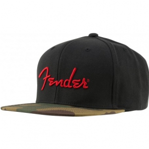 Fender Camo Flatbill Hat czapka