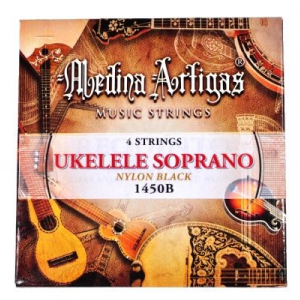Medina Artigas 1450BK struny do ukulele kolor czarny