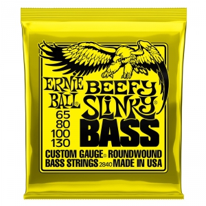 Ernie Ball 2840 NC Beefy Slinky Bass struny do gitary basowej 65-130