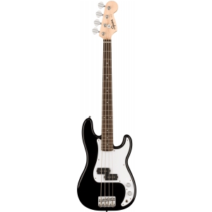 Fender Squier Mini Precision Bass LRL Black gitara basowa