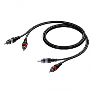 Procab CAB800 kabel 2xRCA -> 2xRCA 20.0m