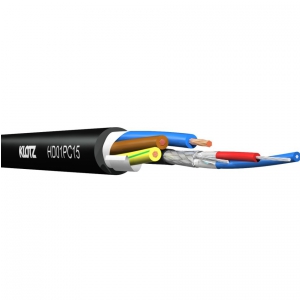 Klotz HD01PC15 przew�d hybrydowy 1xDMX + 1x zasilaj�cy 3x1.5mm2