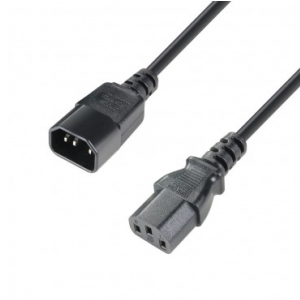 Adam Hall Cables 8101 KE 0300 - Kabel przedłużający C13 - C14, 3 m