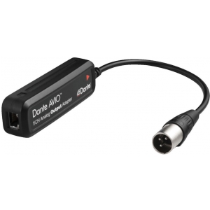 Monacor ADP-DAO-0X1 konwerter wyjściowy AVIO Dante?/analog (1-kanałowy)