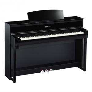 Yamaha CLP 775 PE Clavinova pianino cyfrowe (kolor: polished ebony / czarny połysk)