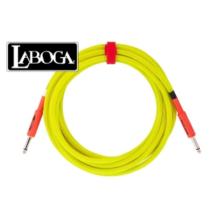 Laboga Way of Sound Yellow Neon 4m P-P kabel instrumentalny kierunkowy