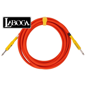 Laboga Way of Sound Orange Neon 4m P-P kabel instrumentalny kierunkowy