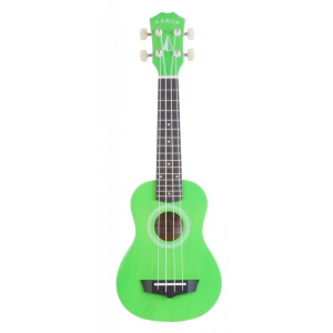 Arrow PB10 GR ukulele sopranowe z pokrowcem