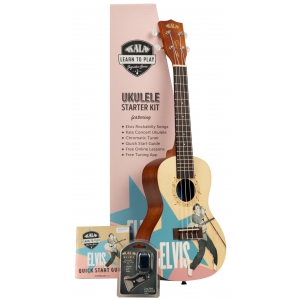 Kala Learn To Play Elvis Rockabilly ukulele koncertowe - WYPRZEDA