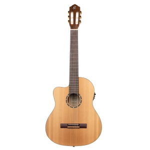 Ortega RCE131-L gitara elektroklasyczna z pokrowcem,  (...)