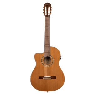 Ortega RCE159-MN-L gitara elektroklasyczna z pokrowcem, leworczna