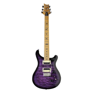 PRS 2018 Limited Edition SE Custom 24 Purple Burst Quilt, Roasted Maple Neck - gitara elektryczna