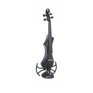 Gewa GS400300UA E-Violin skrzypce elektryczne Novita 3.0 z adaptorem - 4/4 (czarne)