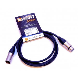 Cordial CDMX2 5F5M zmontowany przew�d DMX (110 Ohm) 2m