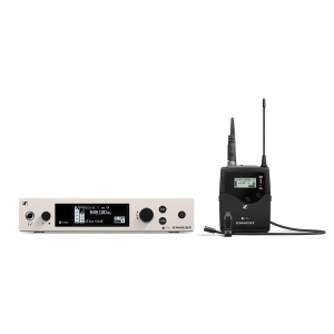 Sennheiser eW 500-G4-MKE2-AW+ zestaw bezprzewodowy z nadajnikiem miniaturowym i mikrofonem MKE 2 EW-GOLD 470-556 MHz