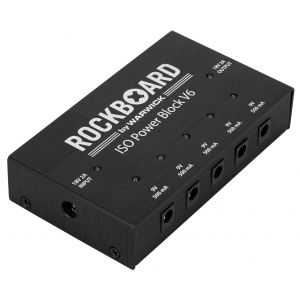 RockBoard ISO Power Block V6, multi-zasilacz 9V DC, 18V DC 2,500 mA
