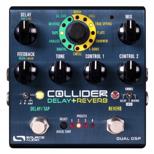 Source Audio SA 263 - One Series Collider Stereo Delay+Reverb, efekt gitarowy