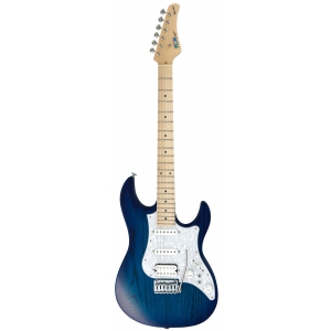 FGN Expert Odyssey Seethrough Blue Burst gitara elektryczna