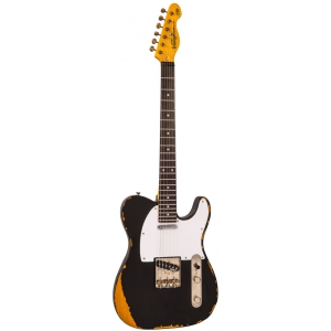Vintage V62MRBK Icon gitara elektryczna, Distressed Black