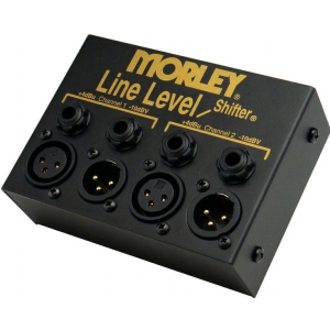 Morley Line Level Shifter - 2 Channel Box, XLR/TRS