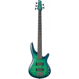 Ibanez SR405EQM-SLG Surreal blue Burst gloss gitara basowa 5-Str.