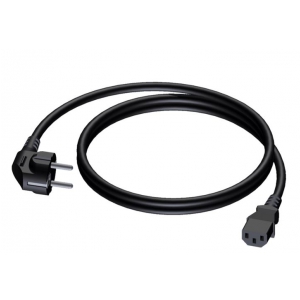 Procab CAB490/2 - kabel PC3G15, schuko power (mski) - Euro power (eski),dugo: 2m,typ kabla: zasilajcy 3x 1,5mm2 ,rednica zewntrzna: 8mm,