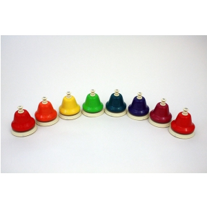 Boomwhackers Rhythm Band Chroma-Notes dzwonki diatoniczne z rączką + śpiewnik