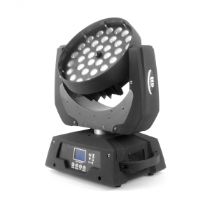 LED MOVING HEAD 36x10W RGBW 4in1 ZOOM 3 SECTIONS - gowa ruchoma z funkcj ZOOM