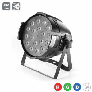 Flash LED PAR 64 18x10W POWERCON IN/OUTreflekor LED