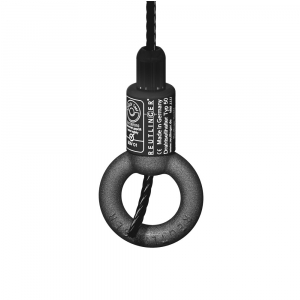 Adam Hall Accessories S 50 S V3 - Uchwyt na liny stalowe z piercieniem czcym dla lin 4 - 5 mm, do 90 kg