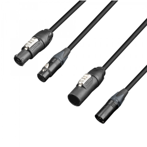 Adam Hall Cables 8101 PSDP5 0500 N - Przew�d zasilaj�cy / DMX - NAC3FX-W-TOP - NAC5FXX-BAG / NAC3MX-W-TOP - NAC5MXX-BAG, 5 m