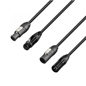 Adam Hall Cables 8101 PSDP 1000 N - Przewód zasilający NAC3FX-W-TOP - NC3FXX-BAG  / NAC3MX-W-TOP - NC3MXX-BAG, 10 m