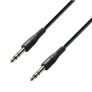 Adam Hall Cables BVV 0300 ECO - Kabel krosowy jack Stereo 6,3 mm - jack Stereo 6,3 mm, 3 m