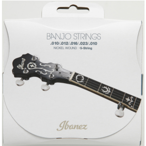 Ibanez IBJS5 struny do banjo 5-Str. 10-23 Nickel Wound