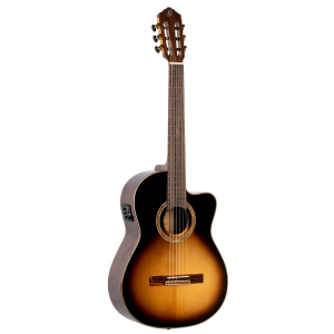 Ortega RCE158SN-TSB gitara elektroklasyczna z pokrowcem