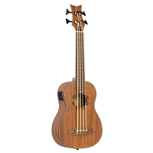 Ortega Lizard BS-GB ukulele basowe z elektronik i pokrowcem