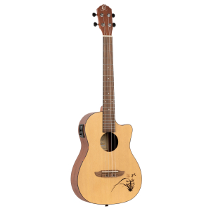 Ortega RU5CE-BA ukulele barytonowe z elektronik