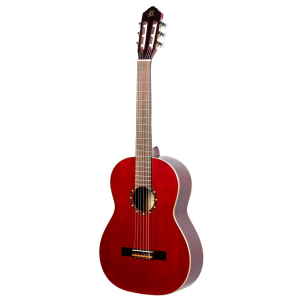 Ortega R121LWR gitara klasyczna, leworęczna wine red