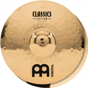 Meinl Classics Custom Medium Hi-Hat Brilliant 15″ talerz perkusyjny